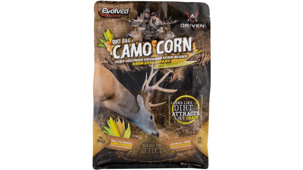 Evolved Habitats Dirt Bag Camo Corn, 5 lb, EVL-EVO20725
