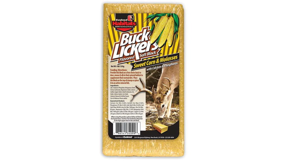 Evolved Habitats Sweet Corn &amp; Molasses Blocks, EVL-EVO34099
