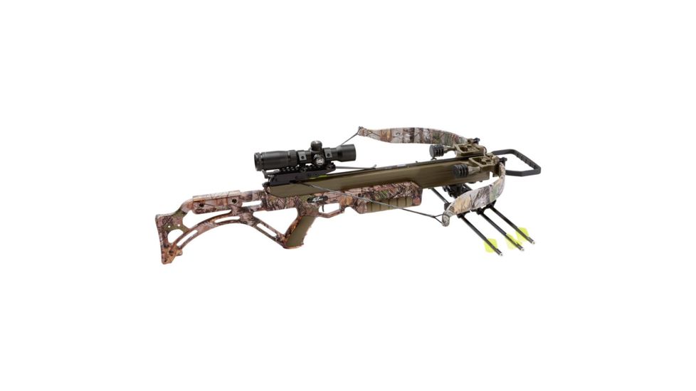 Excalibur Crossbow Matrix Bulldog 380 Crossbow Package / 260 lb Draw Weight, Realtree Xtra, E95859