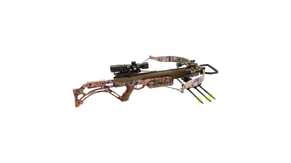 Excalibur Crossbow Matrix Bulldog 380 Crossbow Package / 260 lb Draw Weight, Realtree Xtra, E95859