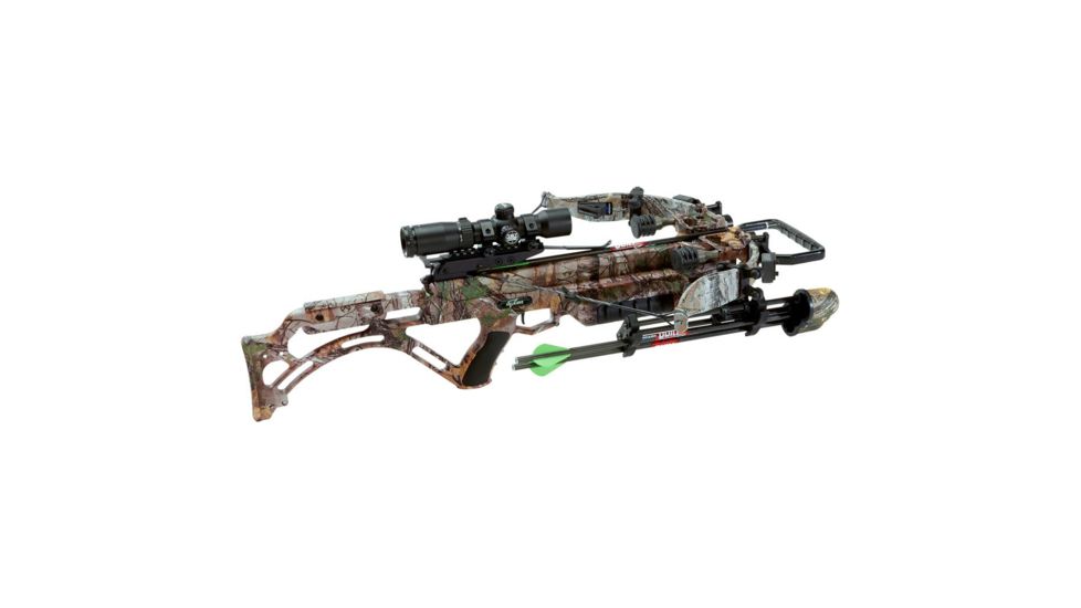 Excalibur Crossbow Micro Suppressor Crossbow Package / 280 lb Draw Weight, Realtree Xtra, E95857