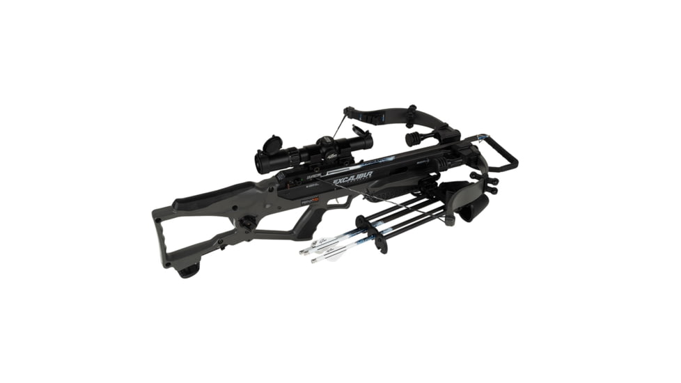 Excalibur Crossbow Rev-X TD Crossbow, 16lb, 400fps, Stealth Grey, E16357