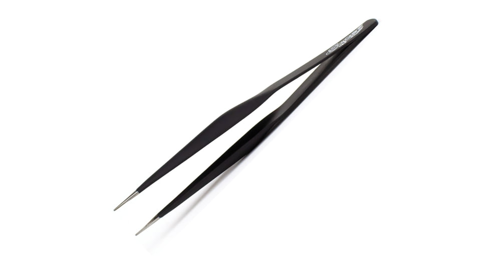 Excel Blades Hollow Handle Tweezers Black