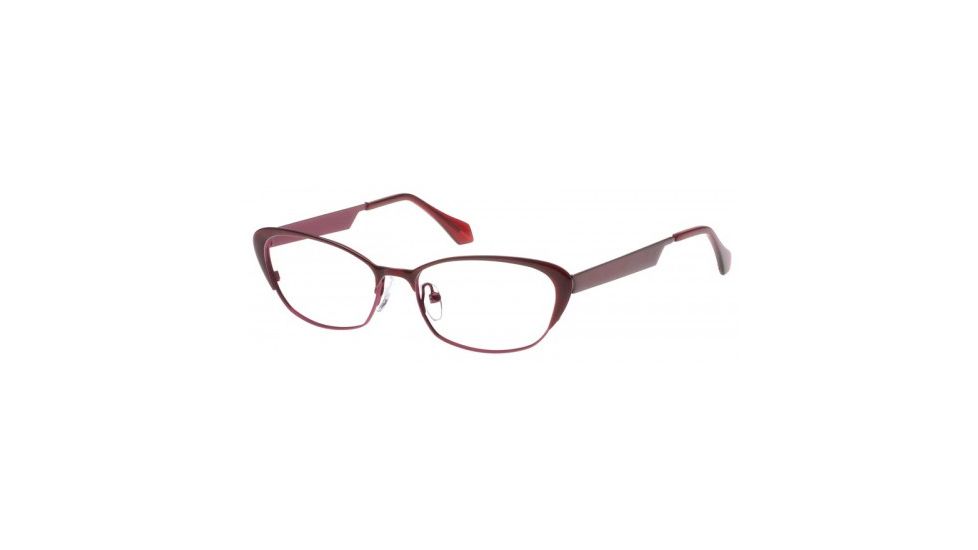Exces Montage 5002 Eyeglasses - Red-Wine Frame w/ Clear Lenses,Size 50-16-135 5002-914
