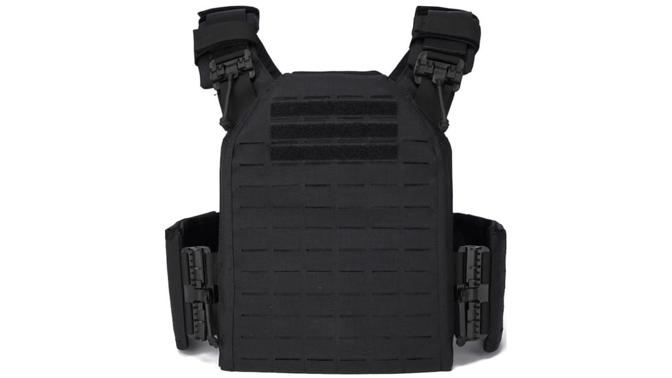 ExecDefense USA Quick Release Plate Carrier, Black, S, PC-FPC-01-S
