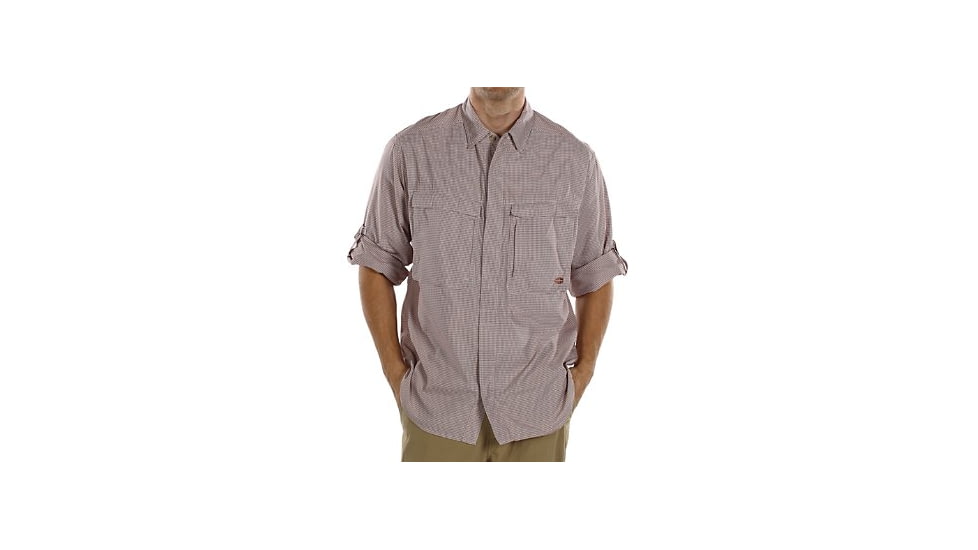 ExOfficio Bugs Away Halo LS - Men's-Lt Pebble-X-Large