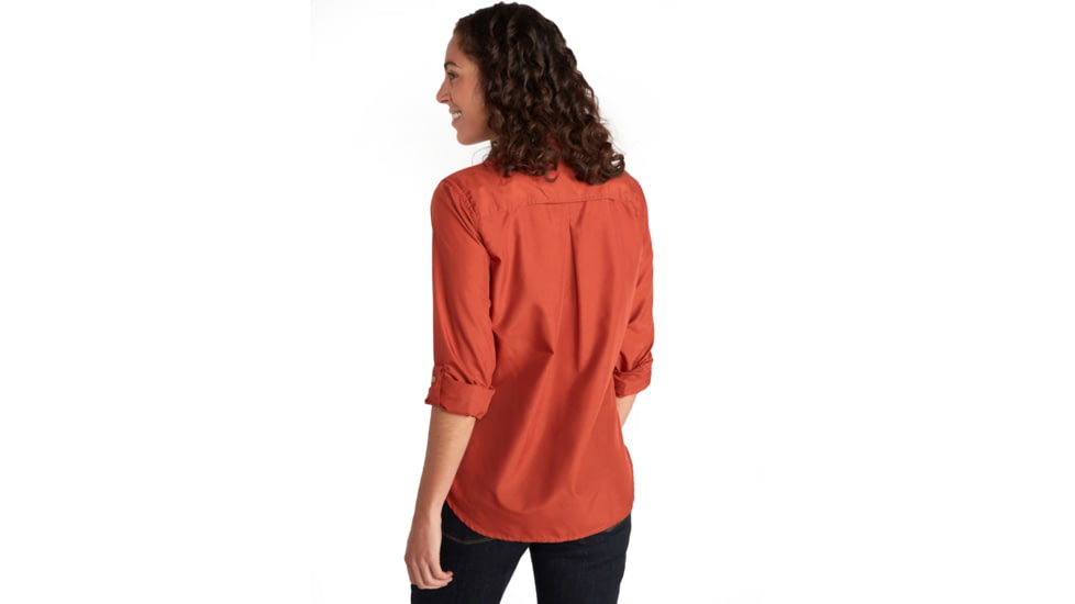 ExOfficio BugsAway Palotina Long Sleeve - Womens, Rust, Extra Small, 2101-3368-3635-XS