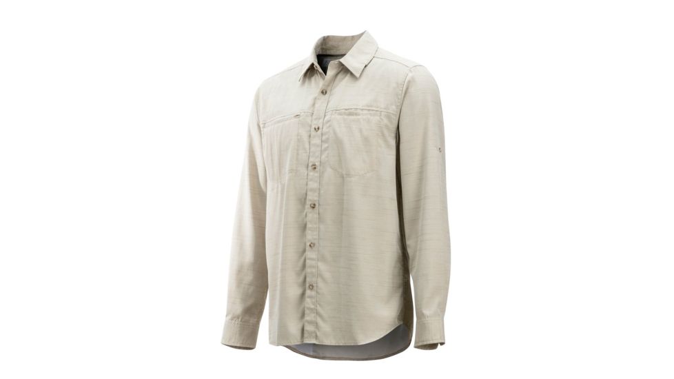 ExOfficio BugsAway San Gil Long Sleeve, Lt Khaki, 2XL, 11013256-8020-2XL