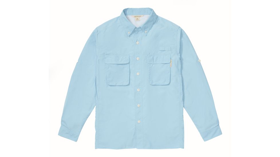 ExOfficio Demo, Air Strip Long Sleeve - Mens, Aleutian, Medium, 1001-2035-Aleut-M-DM