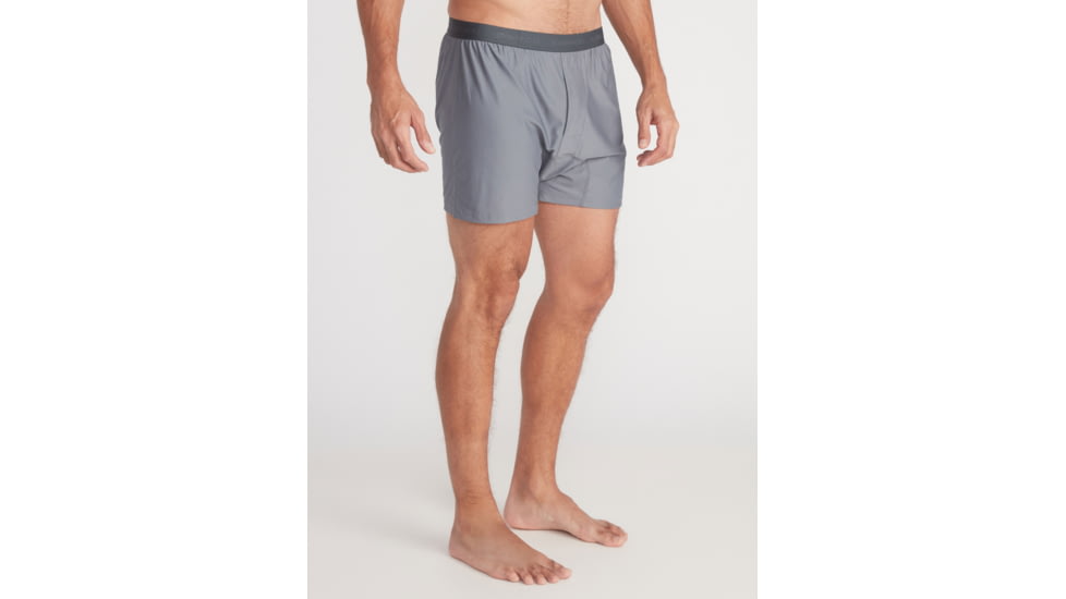 ExOfficio Give-N-Go 2.0 Boxer - Mens, Steel Onyx, Small, 1241-6692-9352-S