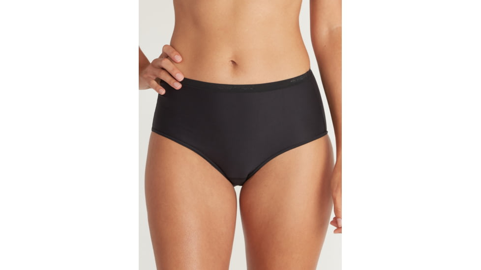 ExOfficio Give-N-Go 2.0 Full Cut Brief - Womens, Black, Small, 22416721-9999-S