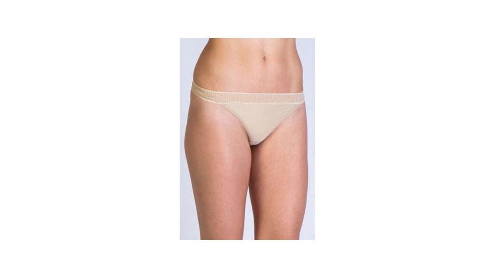 ExOfficio Give-N-Go Lacy Thong - Womens, Nude, Small 22412192-8010-S