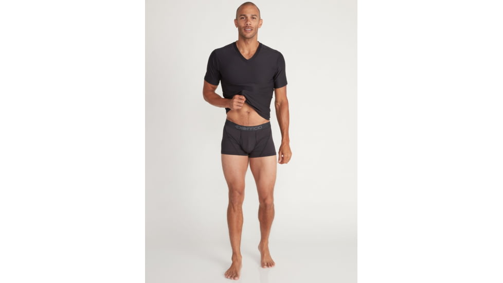 ExOfficio Give-N-Go Sport 2.0 Boxer Brief - Mens, Black/Black, Extra Large, 3 in, 1241-3447-9141-XL