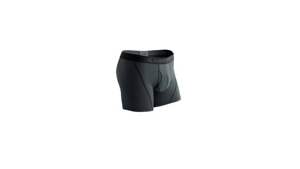 ExOfficio Give-N-Go Sport Mesh 6 Inch Boxer Brief Men's, Phantom, 2XL 1241-2336-9712-2XL