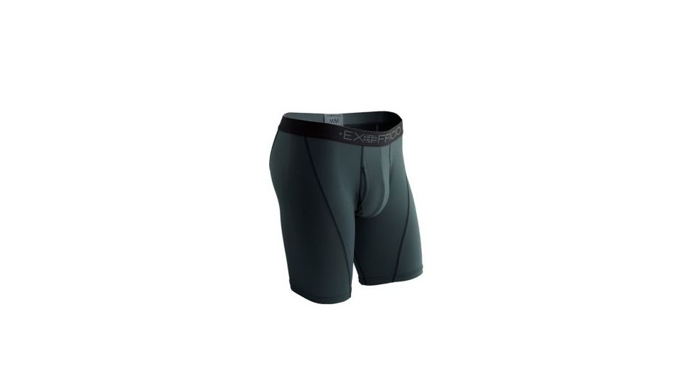 ExOfficio Give-N-Go Sport Mesh 9 Inch Boxer Brief Men's, Phantom, 2XL 12412335-9712_2XL