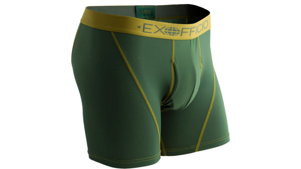 ExOfficio Give-N-Go Sport Mesh Boxer Brief - Men's-Petrol-6 in-X-Large