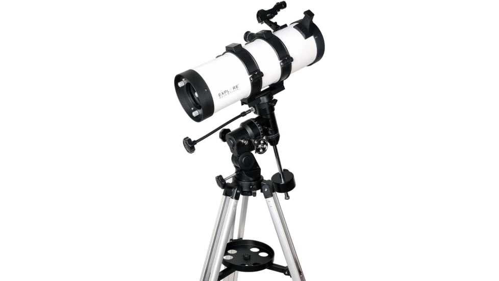 Explore Scientific 114 mm f/4.4 Newtonian Reflector Telescope w/ Equatorial Mount, Black, ES-ON11444EQ3