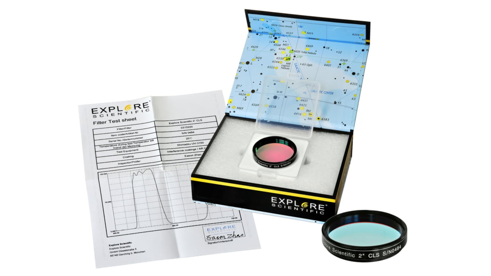 Explore Scientific Nebula Filter,CLS,Light Pollution Reduction,2in 310220