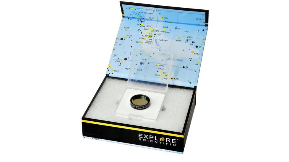 Explore Scientific Nebula Filter,H-Beta,Hydrogen,1.25in 310235