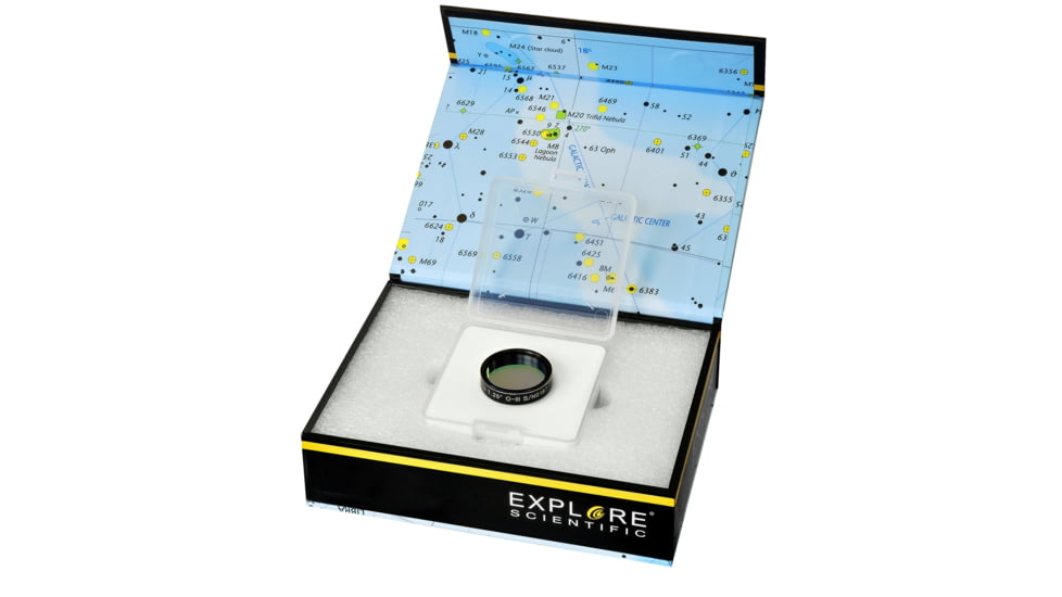 Explore Scientific Nebula Filter,Oxygen III,High Contrast,1.25in 310205