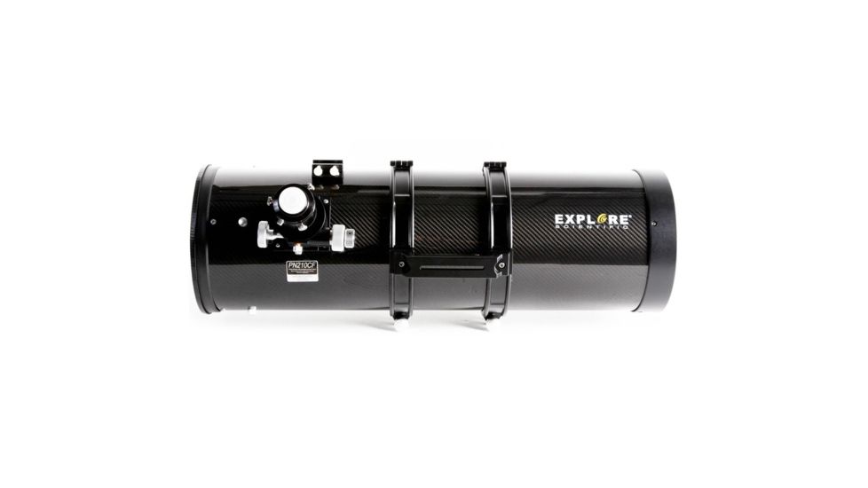 Explore Scientific Newtonian 208mm f/3.8 Telescope with Carbon Fiber Tube, Black N208CF