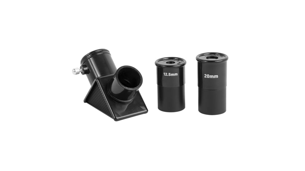 ExploreOne CF350 Silver Carbon Fiber AZ Mount Telescope, 50mm, 88-10052-CF