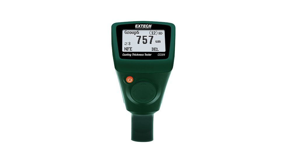 Extech Instruments Coating Thickness Tester With Bluetooth, CG304