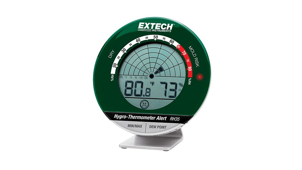 Extech Instruments Hygro-Thermometer Alert, RH35