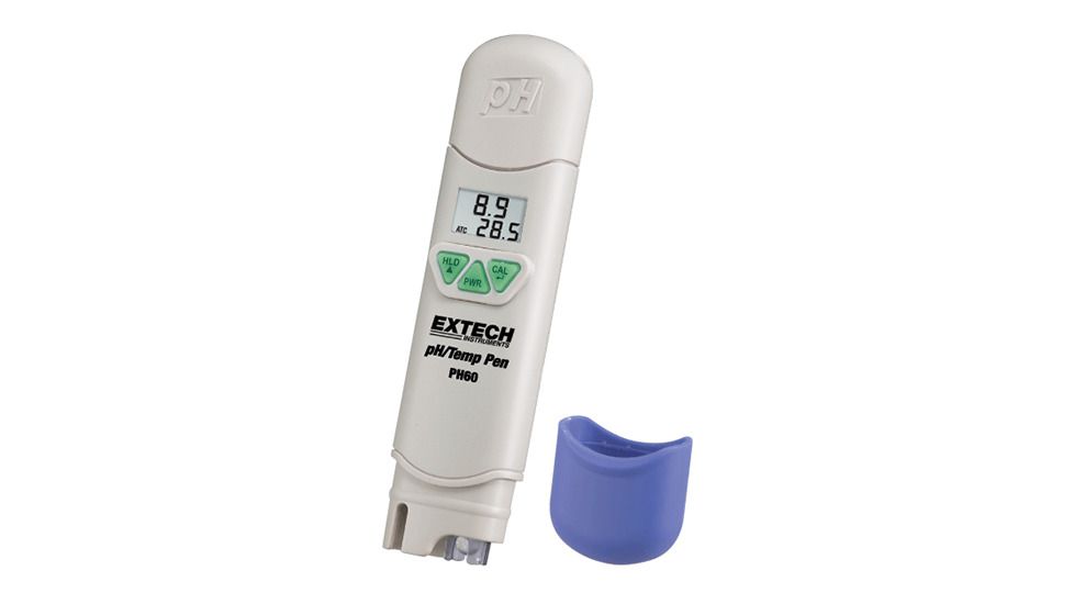 Extech Instruments Ph Pen, Atc, Waterproof, PH60