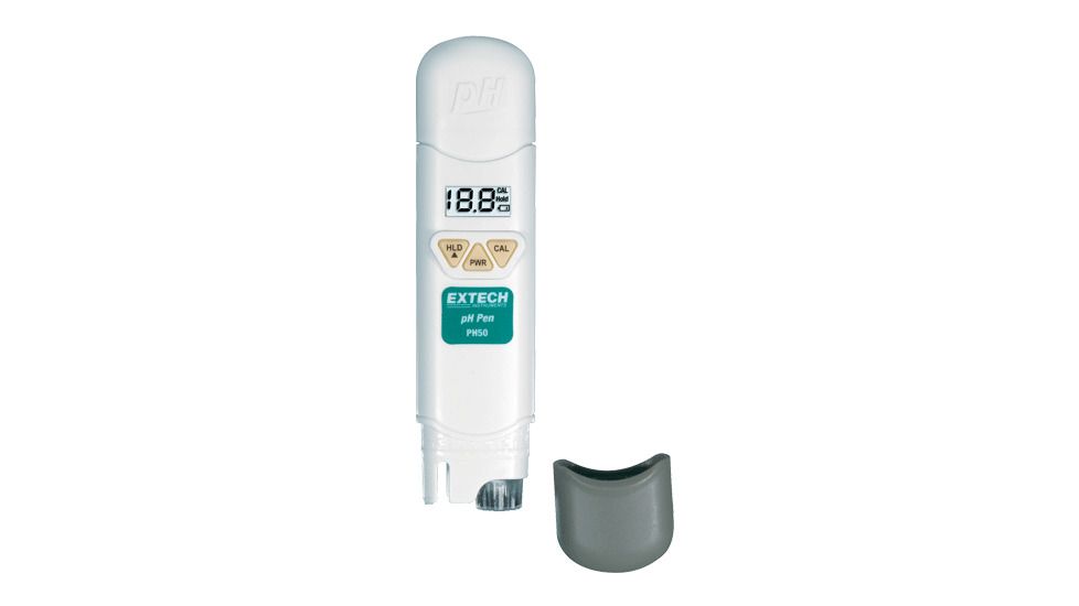 Extech Instruments Ph Pen, Waterproof, PH50