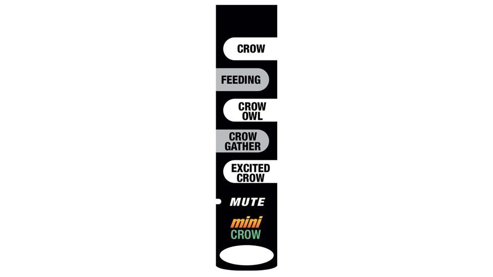 Extreme Dimension Wildlife Calls Game Sound Stick, Mini Crow MSS-708