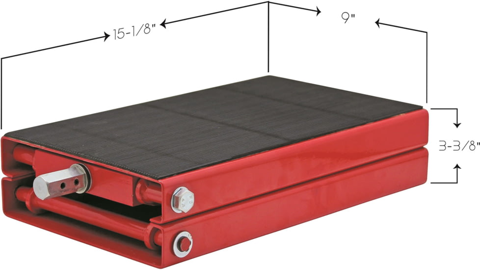 Extreme Max 1000 Lbs. Motorcycle Scissors Jack Wide, 5001.5044