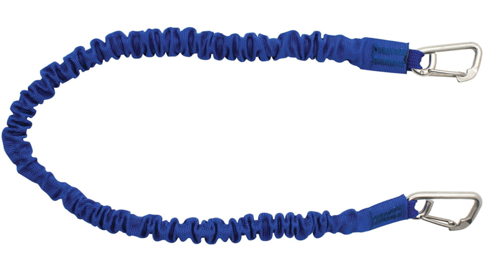 Extreme Max Boattector High-Strength Line Snubber &amp; Storage Bungee, Value 2-Pack - 12in With Compact Hooks, Blue, 3006.2779