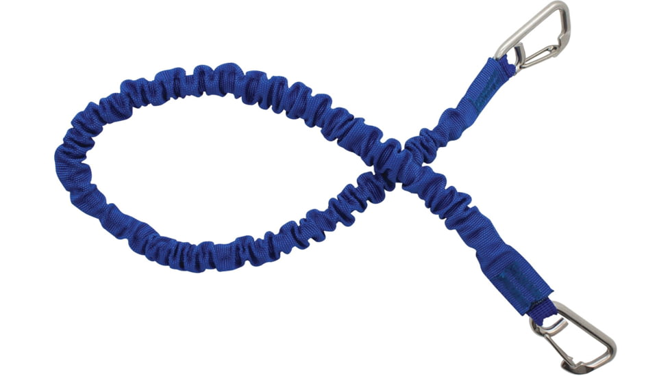 Extreme Max Boattector High-Strength Line Snubber &amp; Storage Bungee, Value 2-Pack - 12in With Compact Hooks, Blue, 3006.2779