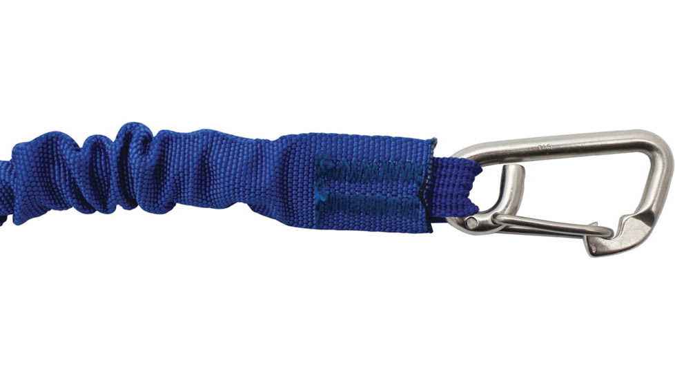 Extreme Max Boattector High-Strength Line Snubber &amp; Storage Bungee, Value 2-Pack - 12in With Compact Hooks, Blue, 3006.2779