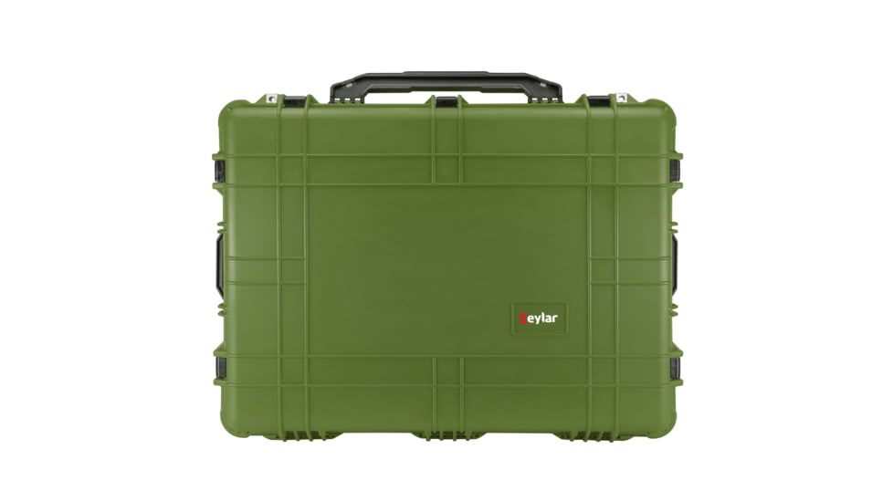 Eylar 2XL 31.5in Waterproof Protective Gear Roller Case w/Foam, Green, SA00007-GRN