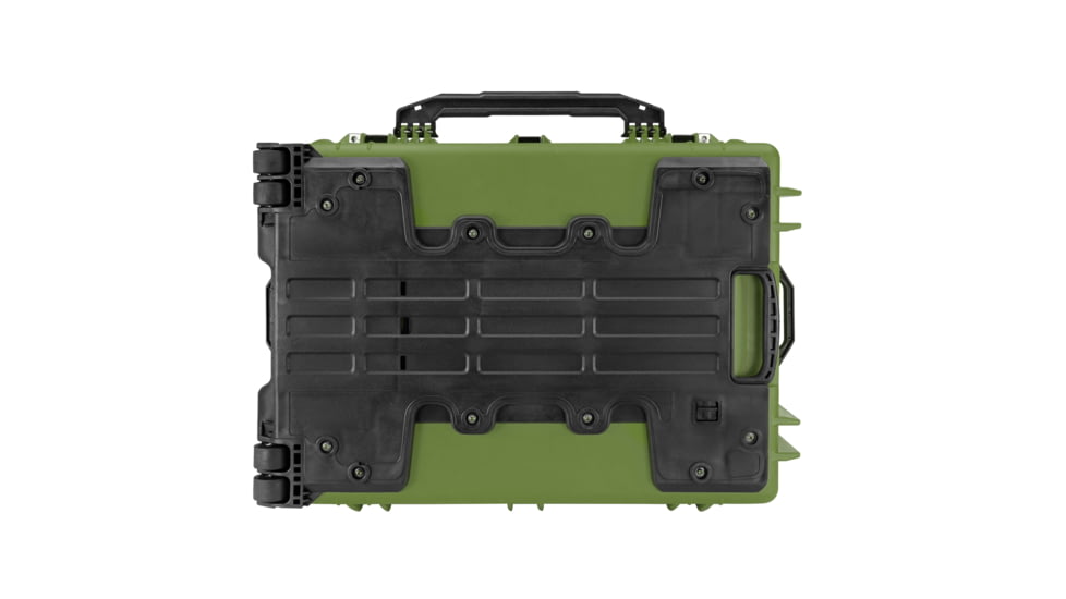 Eylar 2XL 31.5in Waterproof Protective Gear Roller Case w/Foam, Green, SA00007-GRN