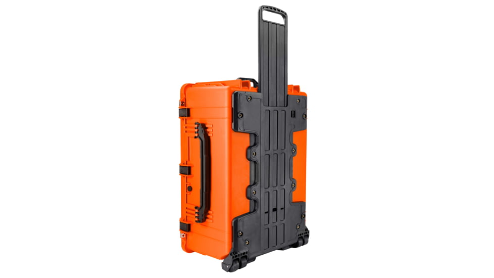 Eylar 2XL 31.5in Waterproof Protective Gear Roller Case w/Foam, Orange, SA00007-ORG
