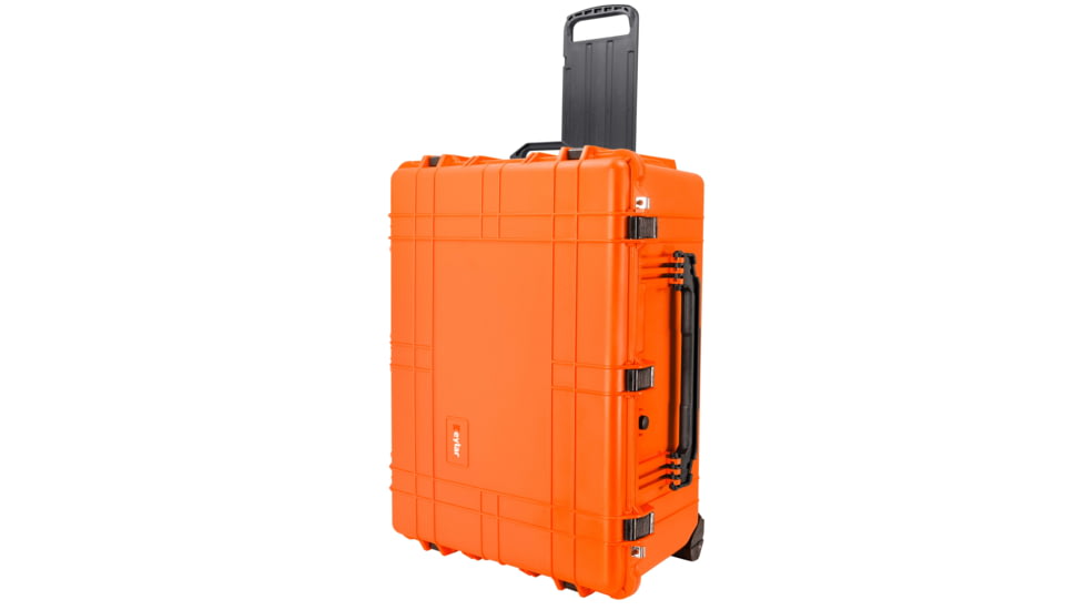 Eylar 2XL 31.5in Waterproof Protective Gear Roller Case w/Foam, Orange, SA00007-ORG