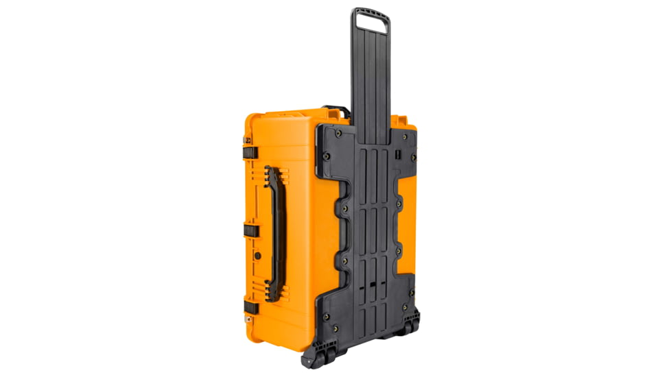 Eylar 2XL 31.5in Waterproof Protective Gear Roller Case w/Foam, Yellow, SA00007-YLW
