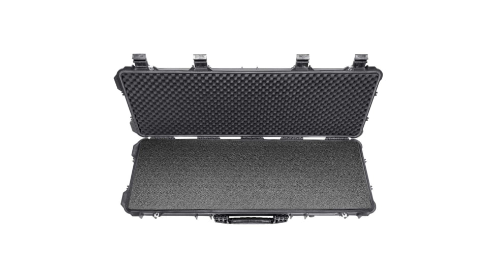 Eylar 44in Hard Rifle Case Equipped w/Ragar XP Crosslinked Foam Insert, Black, SA00008-BLK-RG-XP