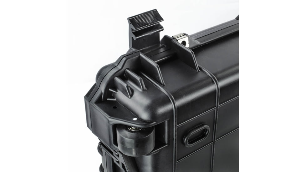 Eylar 44in Protective Roller Rifle Case Water and Shock Resistant w/ Foam, Black, SA00008