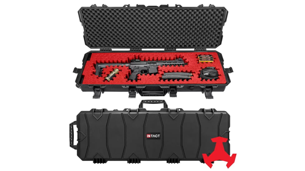 Eylar 39 in Intact Stacker Series Hard Rolling Rifle Case with RAGAR Foam
