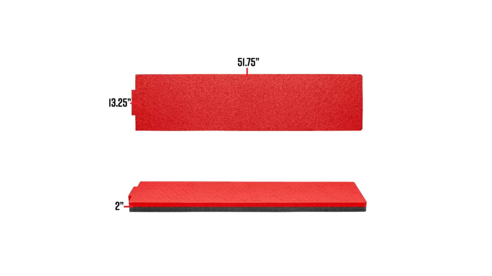 Eylar 54 in Intact Stacker Series Hard Rolling Rifle Case with RAGAR Foam