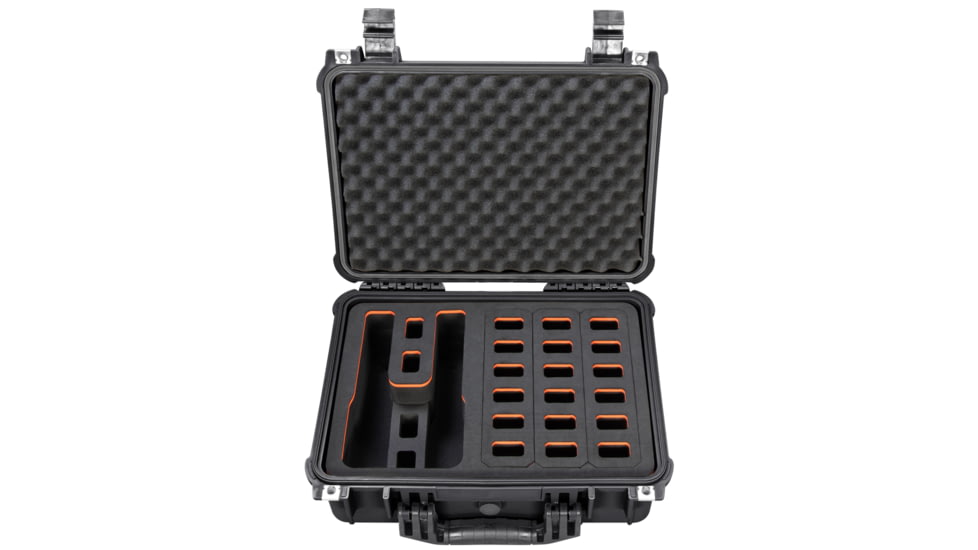 Eylar Eylar 16 in Waterproof Gun Case with 4 Gun/22 Mag RECON Rack EVA Foam Insert