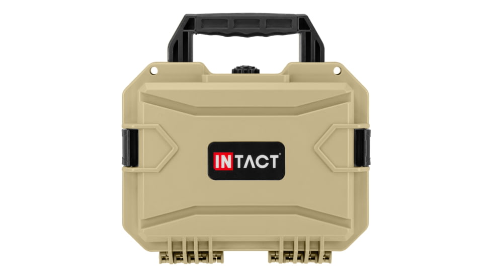 Eylar Intact 11.8in Stacker Series Compact Hard Gear Case w/Foam, Tan, NG00010-TAN