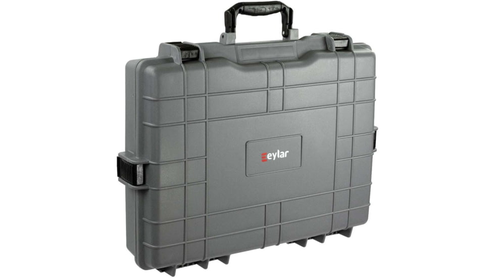 Eylar Large 21.5in Waterproof Laptop Style Protective Gear Hard Case w/Foam, Gray, SA00024-GRAY