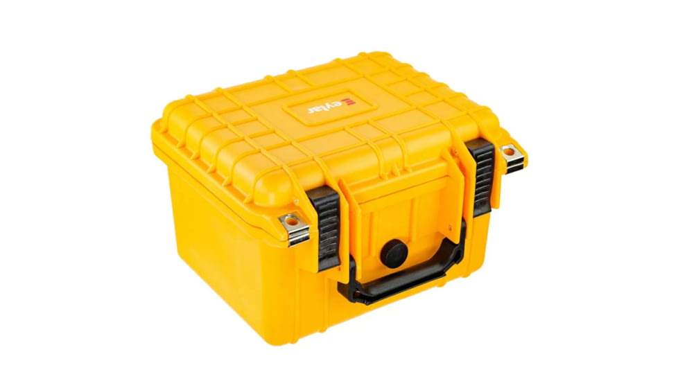 Eylar Small Deep 10.62in Waterproof Protective Gear Case w/Foam, Yellow, SA00023-YWL