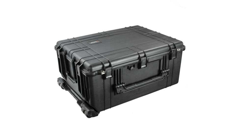 Eylar XXL 31.5in Protective Gear Roller Case Water and Shock Resistant w/ Foam, Black, SA00007