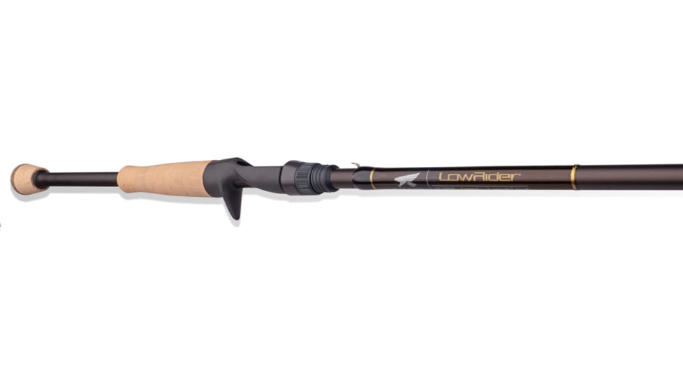 Falcon Rods Lowrider Casting Rod, Jerkbait, Medium, Black, 6 ft8 in, LFC-68M